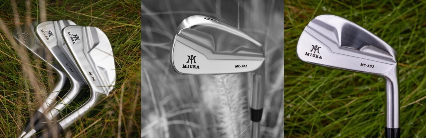 Miura MC-502 Chrome Irons - Steel Shaft