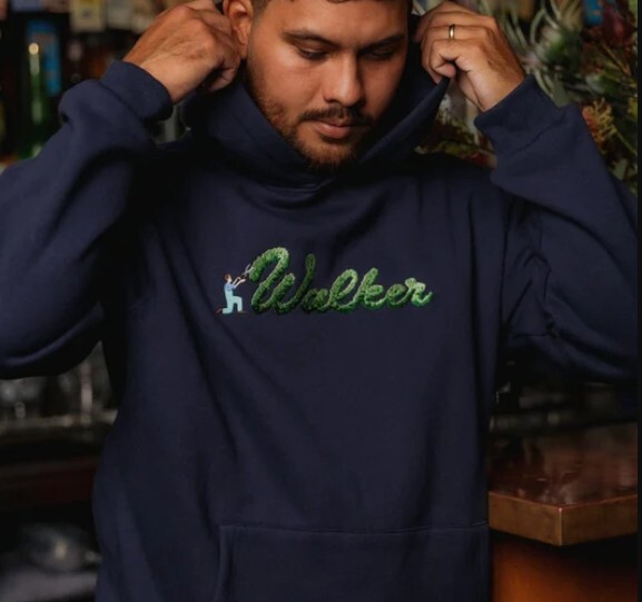 Walker Golf Things Hedge Hood - Navy