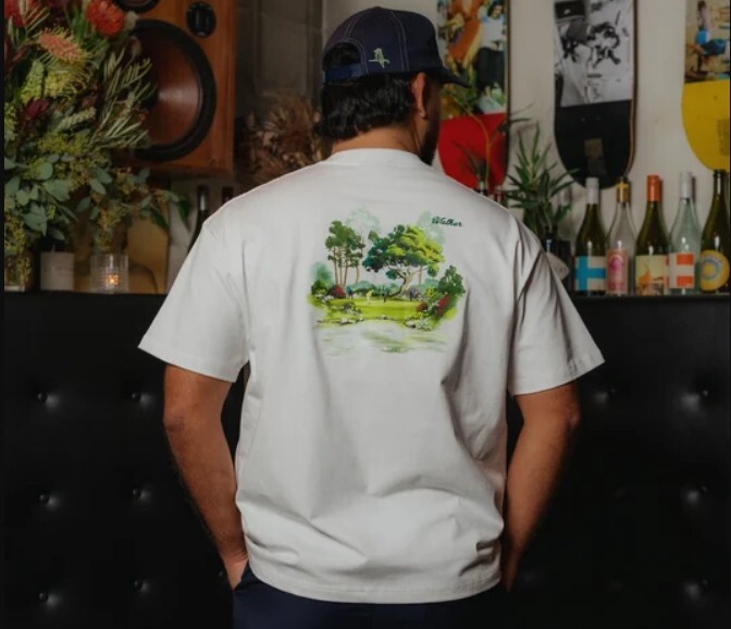 Walker Golf Things Blooming Grounds T-Shirt - White