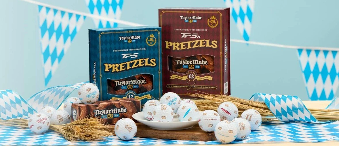 TaylorMade TP5 Pix Pretzel Limited Edition Golf Balls