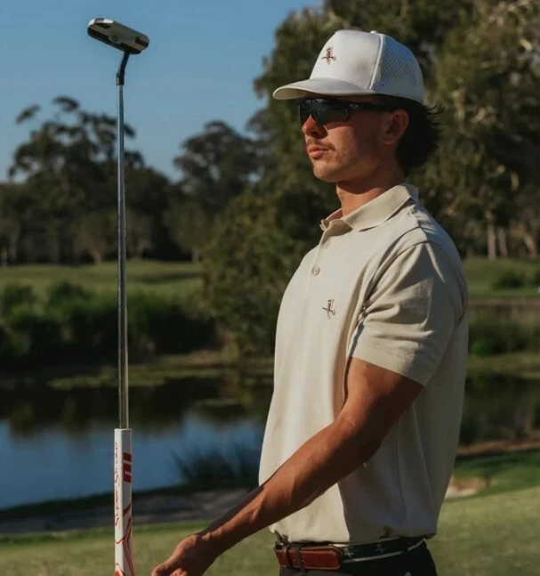 Walker Golf Things Featherlite Kooka Polo - Sand