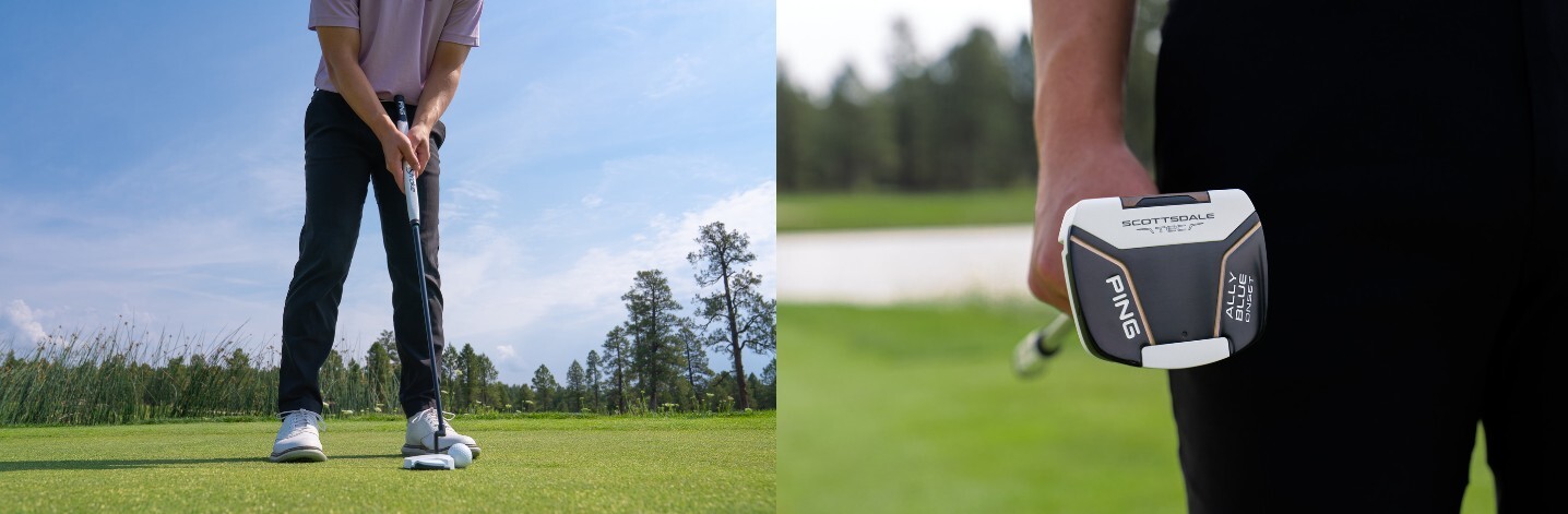 PING Scottsdale Tec Onset Putter - Ally Blue