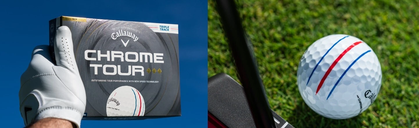 Callaway Chrome Tour Triple Diamond Triple Track 2026 Golf Balls