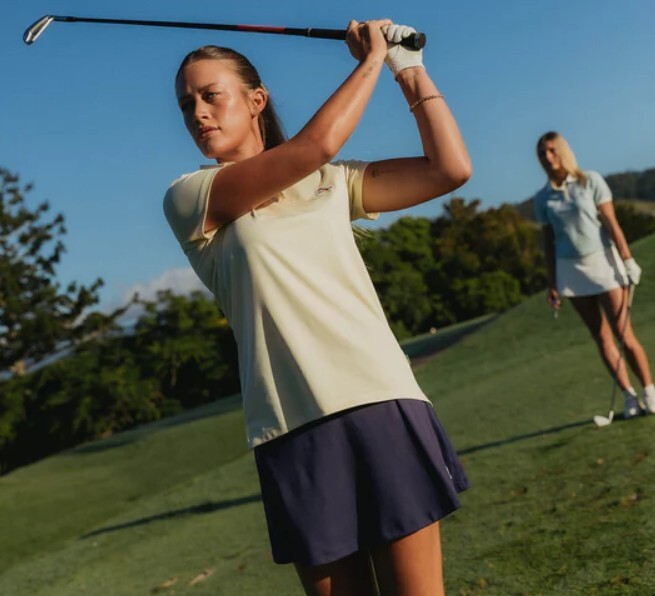 Walker Golf Things Womens Par-Tec Pocket Skort - Navy