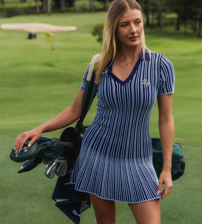 Walker Golf Things Womens Riviera Dress - Navy