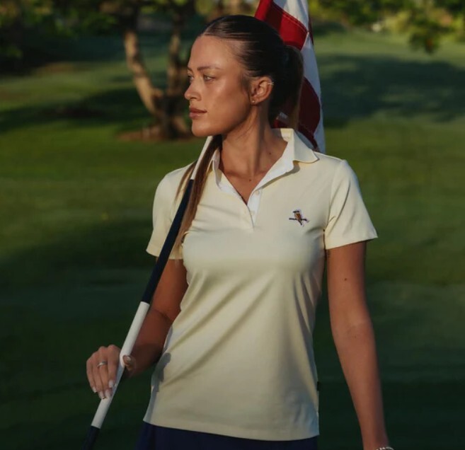 Walker Golf Things Womens Kooka Performance Polo - Butter