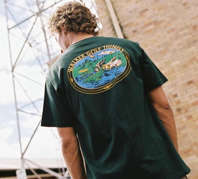 Walker Golf Things Lakeside T-Shirt - Forest