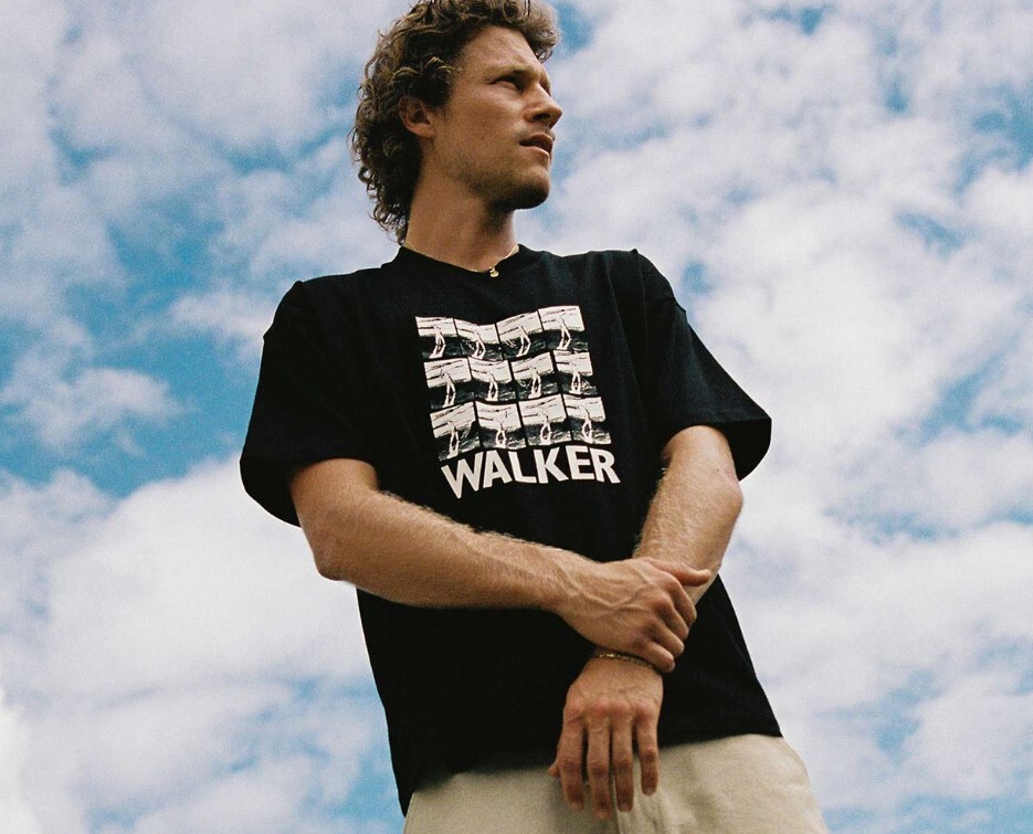 Walker Golf Things Motion T-Shirt - Old Black