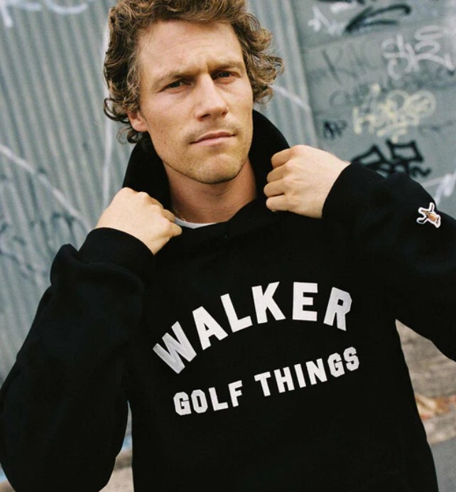  Walker Golf Things Applique Hood (Black)