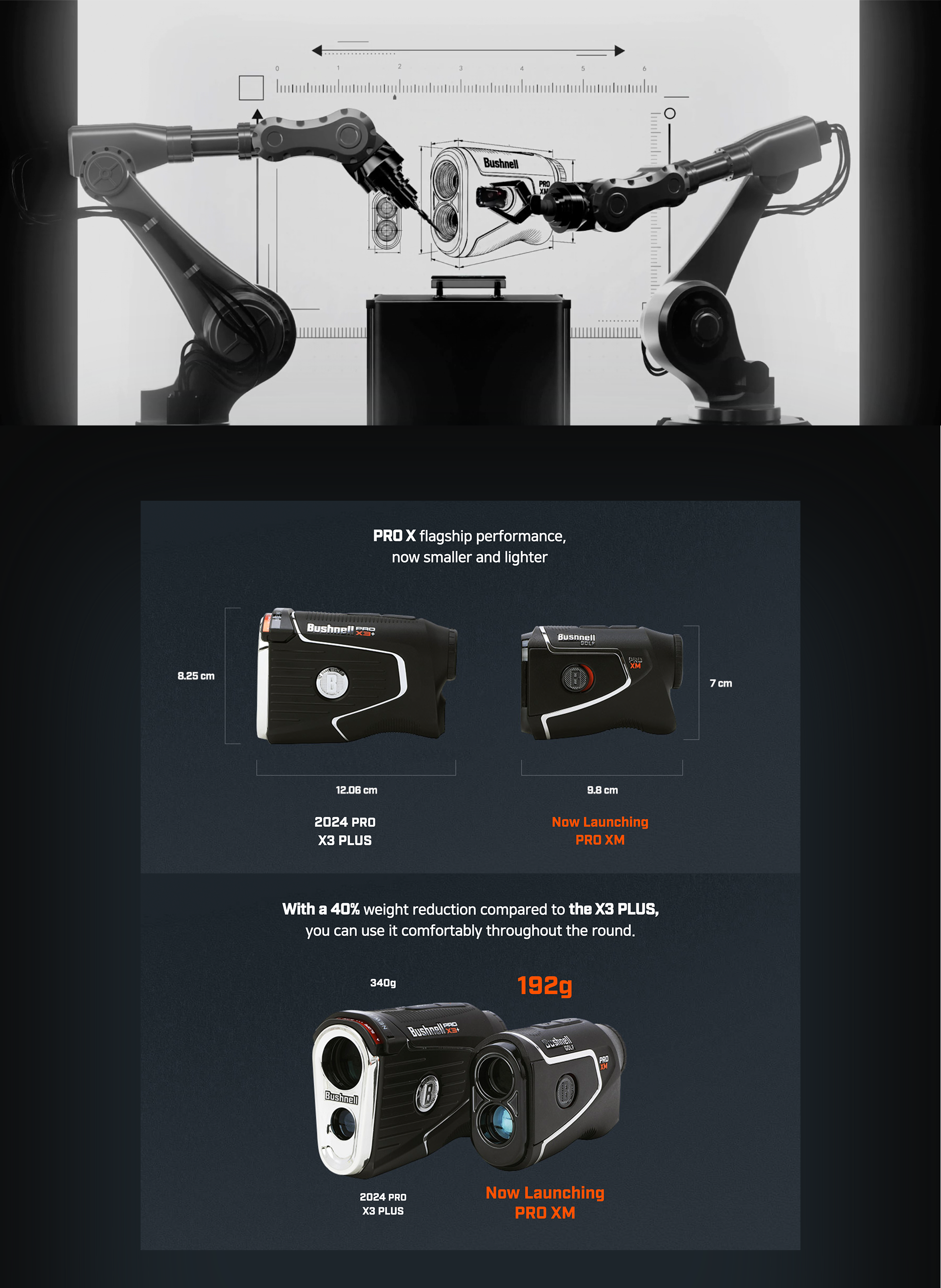 Bushnell Pro XM Rangefinder