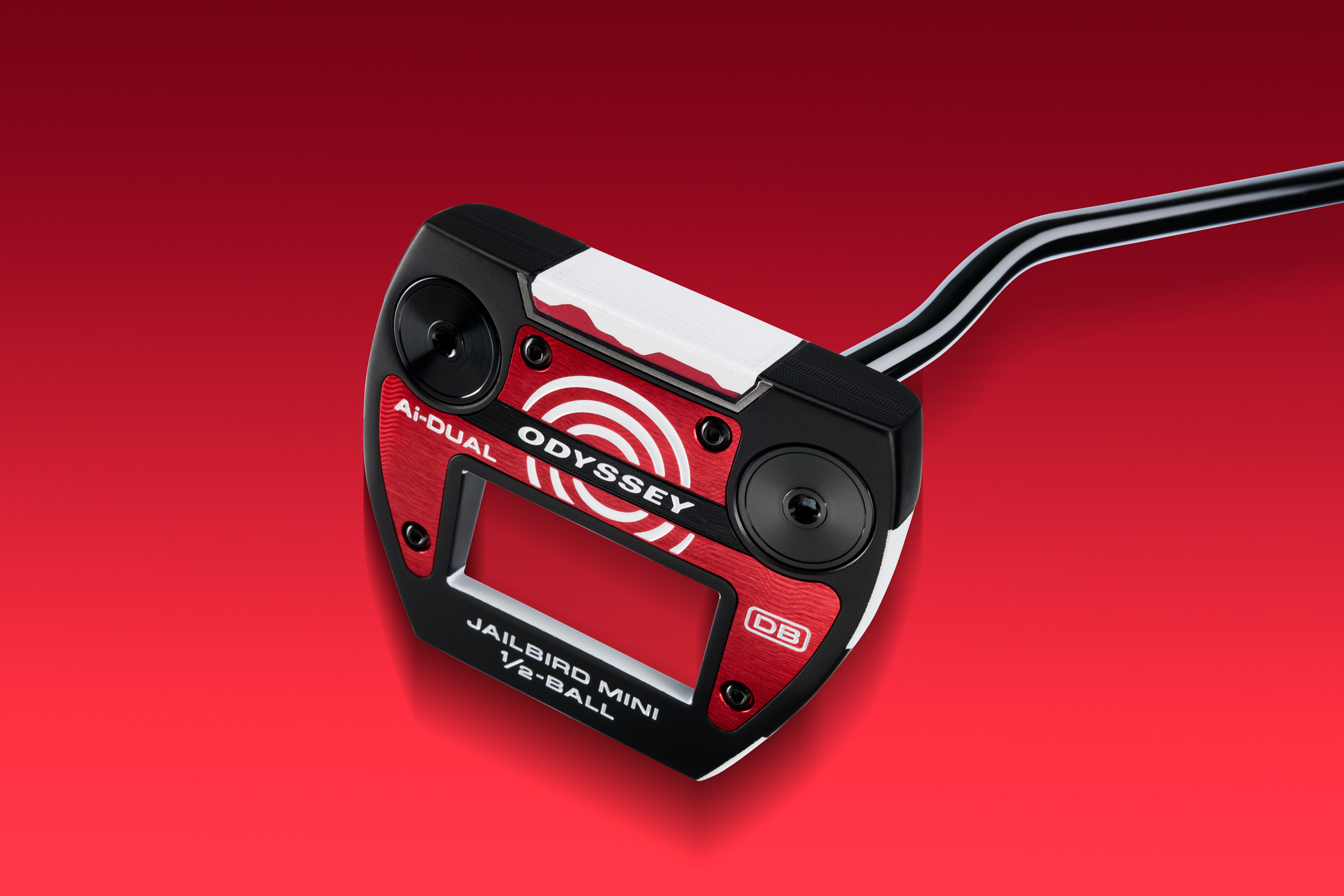 Odyssey AI-Dual 1/2-Ball Putter Jailbird Mini
