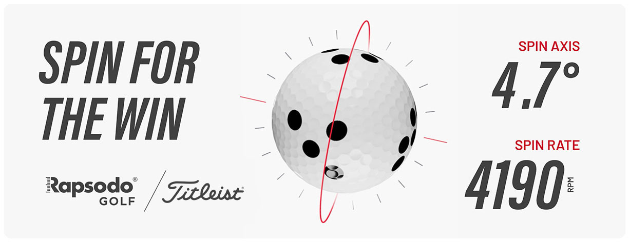 Rapsodo MLM2 PRO - Spin with Callaway Golf Ball Rapsodo MLM2 PRO - Spin with Titleist Golf Ball