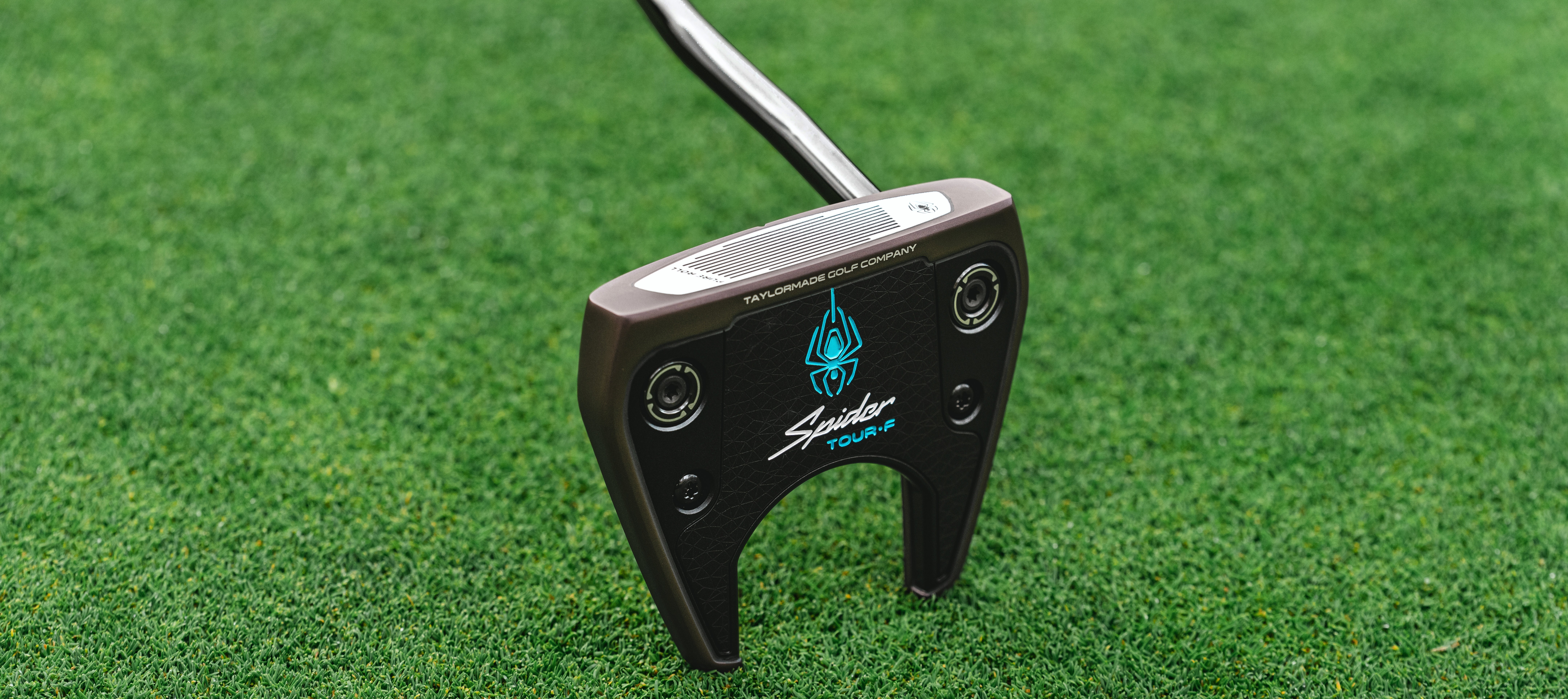 TaylorMade Spider Tour F Torched PVD Putter - Double Bend
