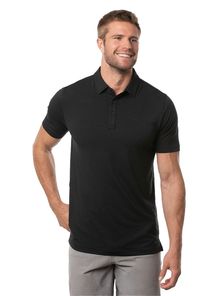 TravisMathew The Heater Polo - Black