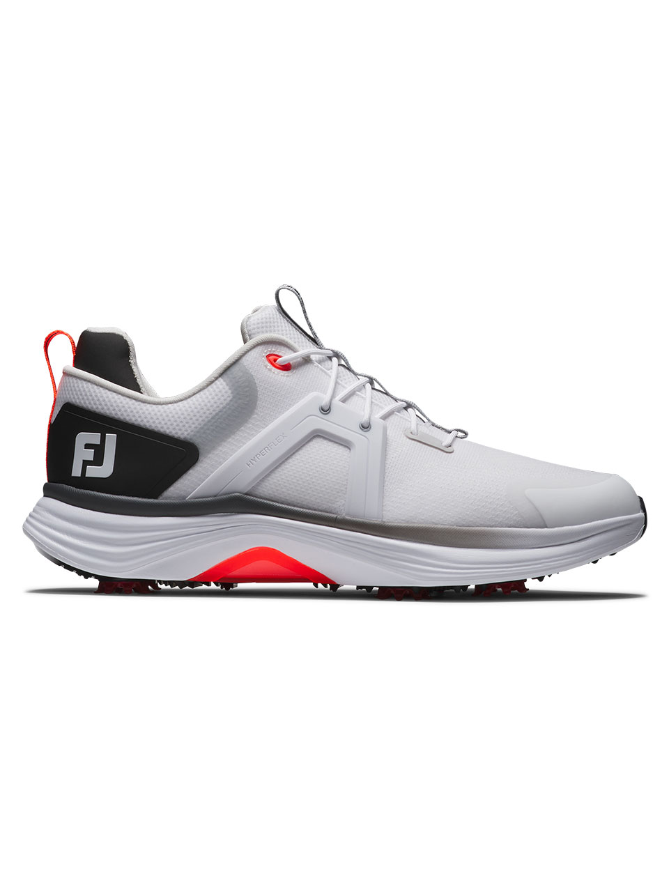 FootJoy HyperFlex Golf Shoes - White/Black/Red