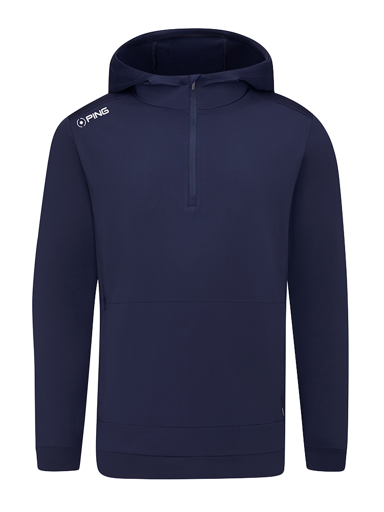 Ping Haldon Hooded Fleece - Navy