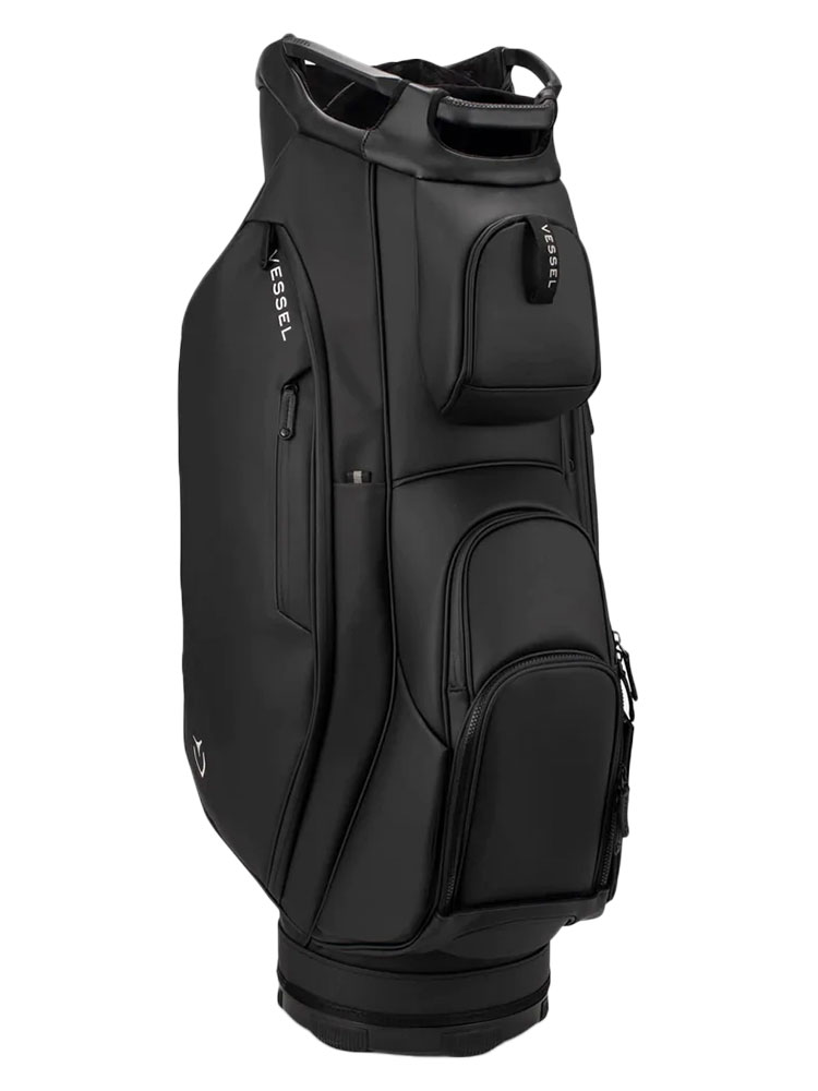 Ladies Golf Bag Greg Norman Cart Bag 14 Way Divider Black White Yellow