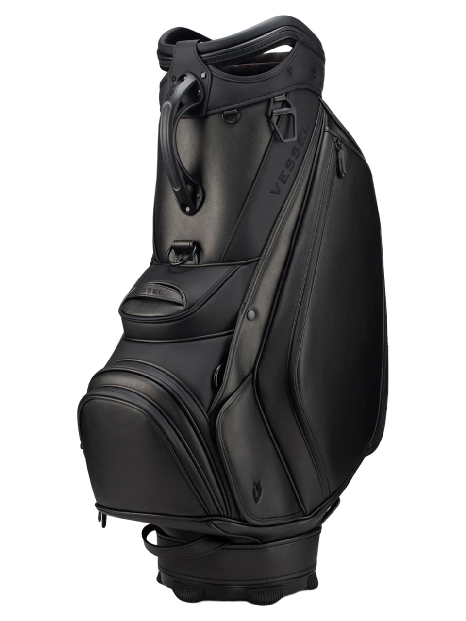 Used Black Vessel Prodigy Golf Cart/Carry Staff Bag 6/Way 11