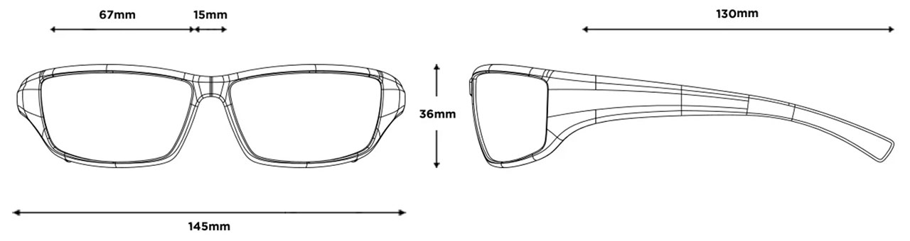 Bolle Python Sunglasses - Fitting Guide