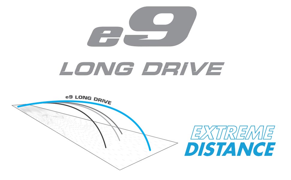 Bridgestone e9 Long Drive Golf Balls - Distance