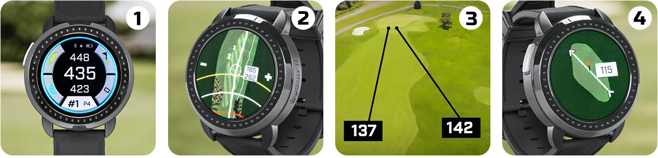 Bushnell Ion Elite Golf GPS Watch - Features