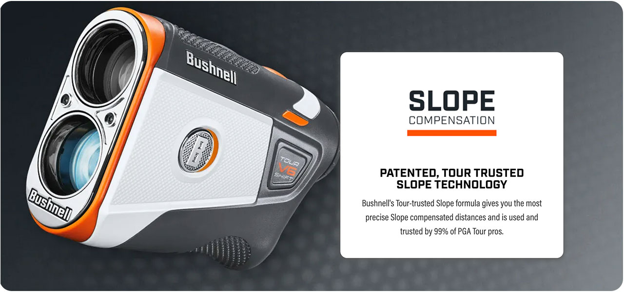 Bushnell TOUR V6 SHIFT - Slope Compensation