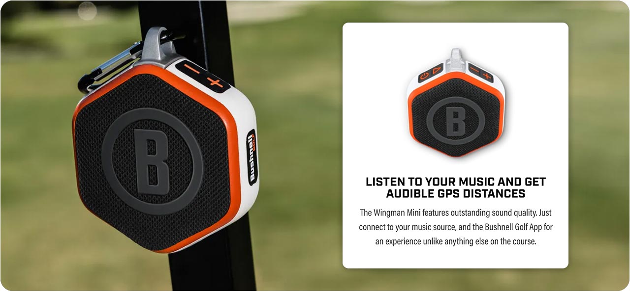 Bushnell Wingman Mini Speaker - Feature Image