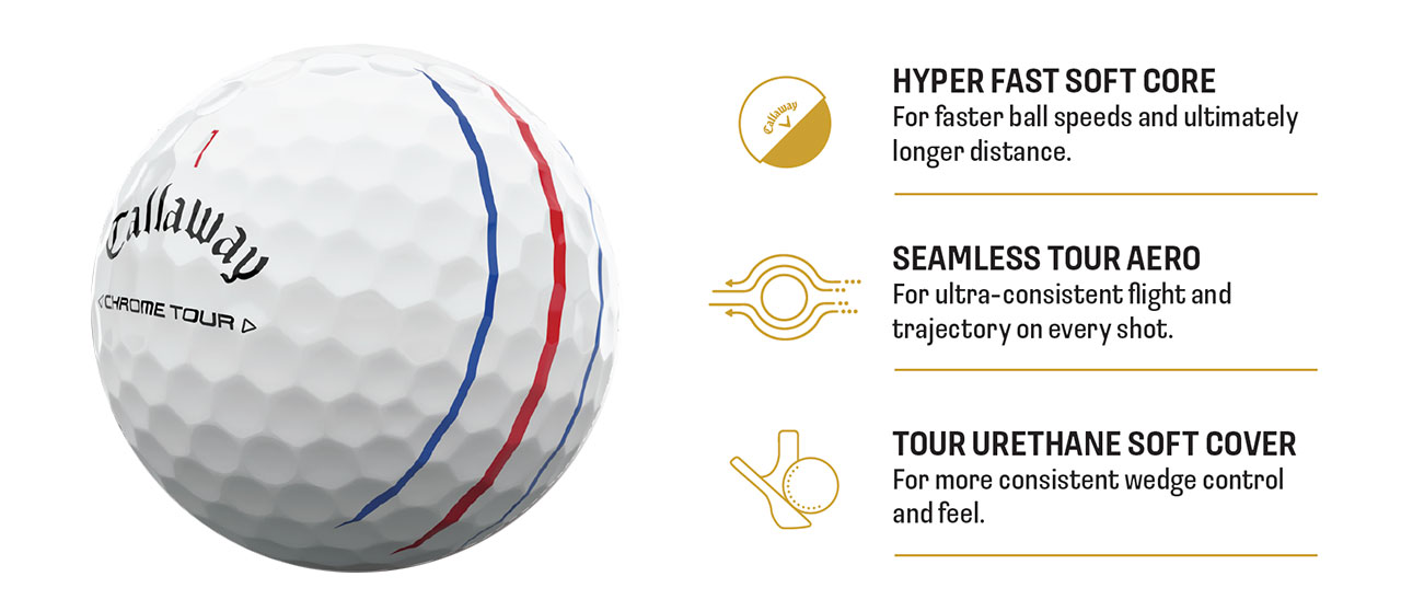 2024 Callaway Chrome TOUR Golf Ball