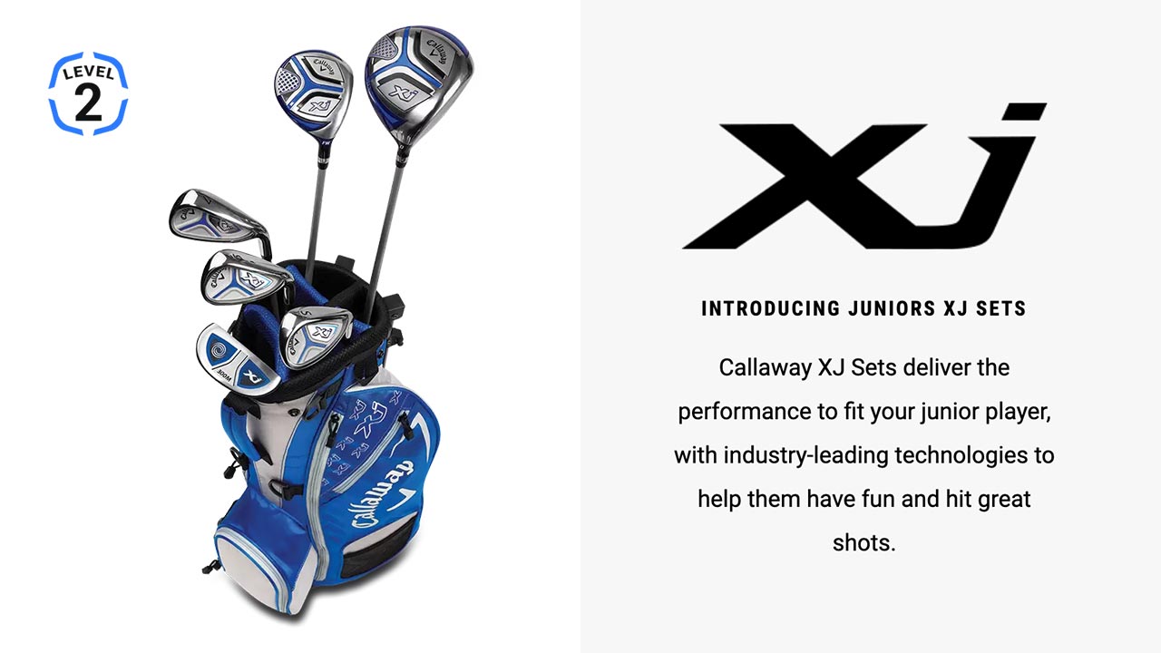 Callaway XJ-2 Junior Set - Ages 7-9 | GolfBox