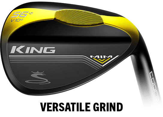 cobra king mim wedge black Versatile (V) grind