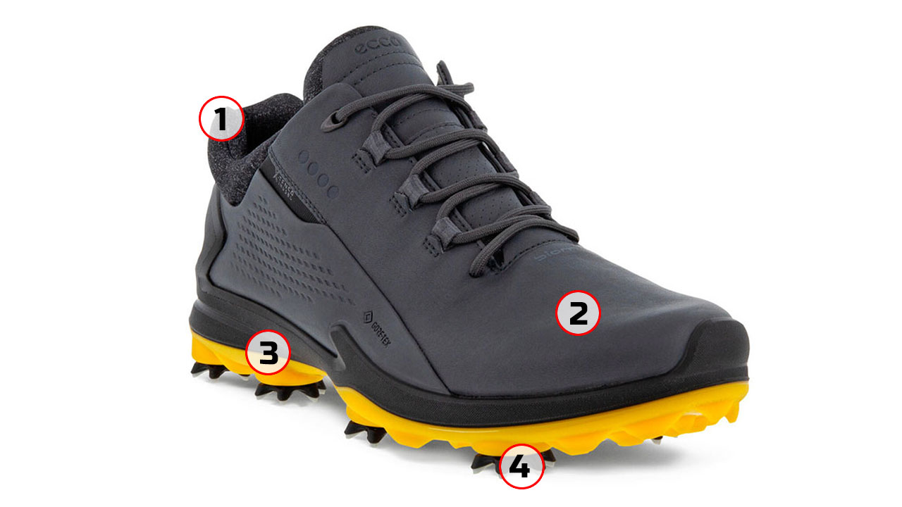 Ecco M BIOM G3 Golf Shoes - Black