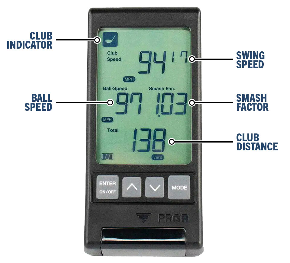 PRGR Launch Monitor - Features