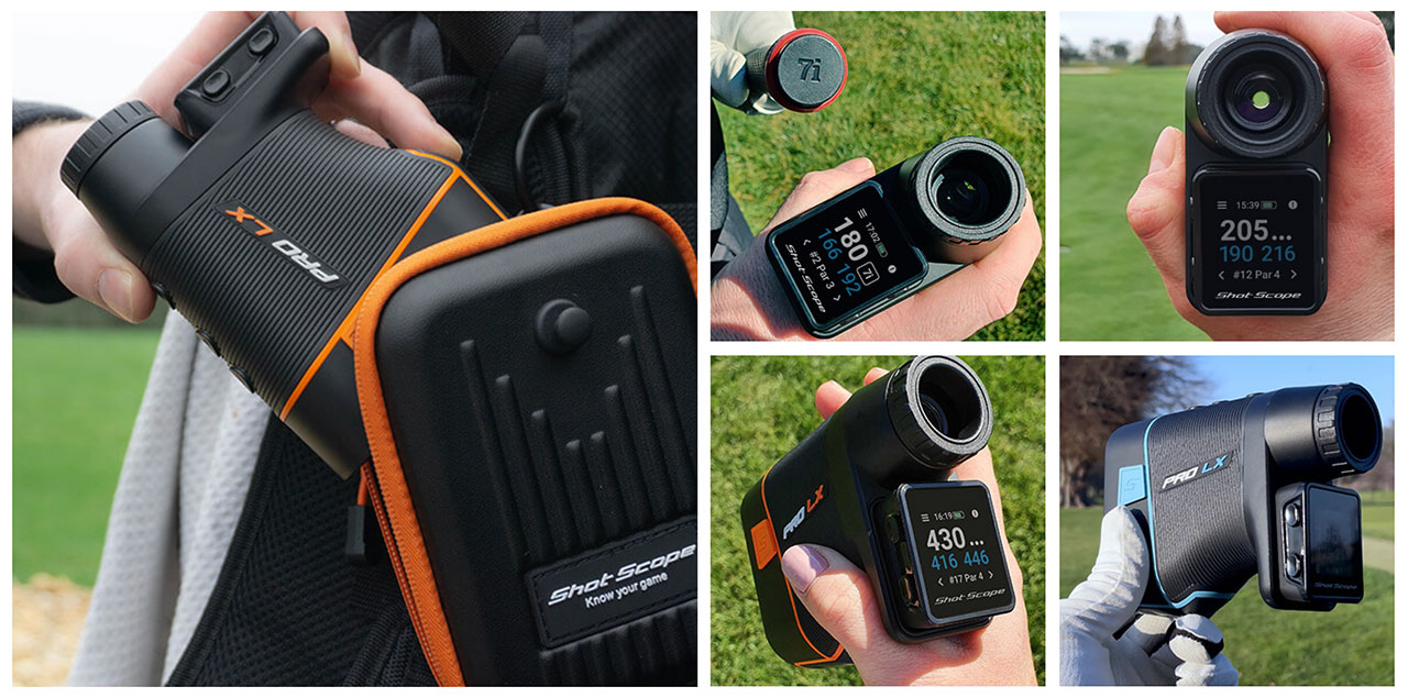 Shot Scope PRO LX+ Rangefinder and GPS - On the Course