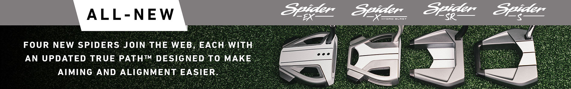 taylormade spider putters 2021