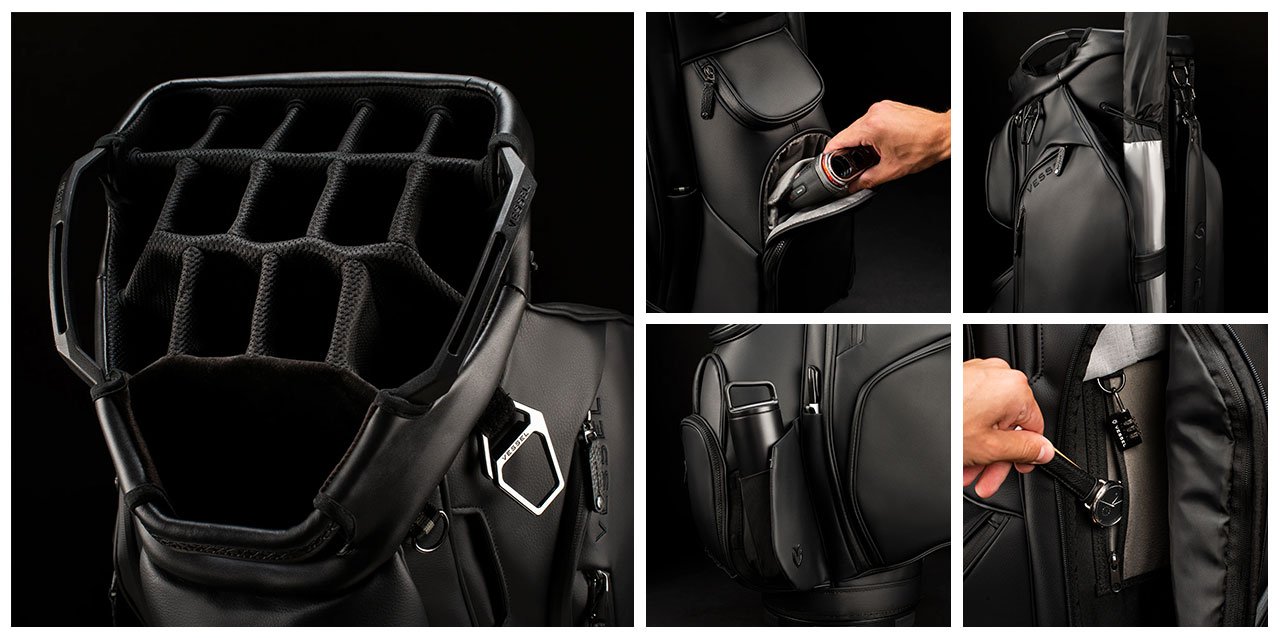 Vessel LUX XV 2.0 Cart Bag - Features