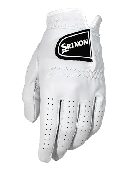 Srixon Cabretta Golf Glove - White | GolfBox