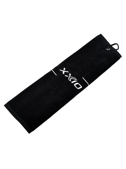 XXIO Tri-Fold Towel - Black | GolfBox