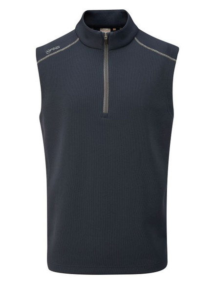Ping Ramsey 1/2 Zip Ribbed Fleece Vest 