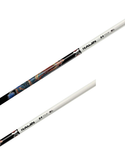 Arbre De Driver VA Composites Raijin Noir - Graphite, Flex Regular, 43.75", Adaptateur Taylormade