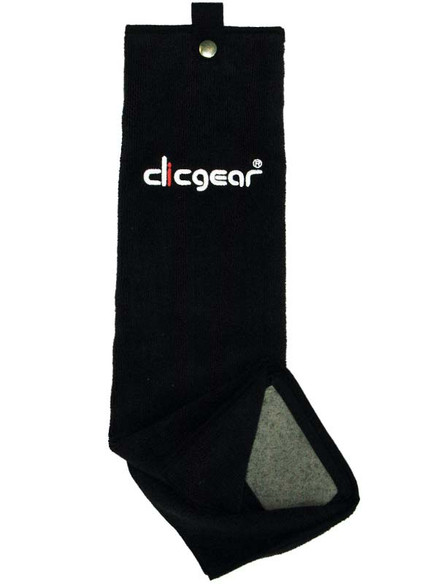 Clicgear Towel Black | GolfBox