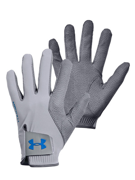 Under Armour Storm Golf Glove Pair - Grey/Blue