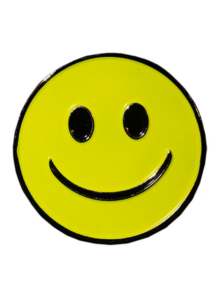 Redback Sport Ball Marker - Smiley Face | GolfBox