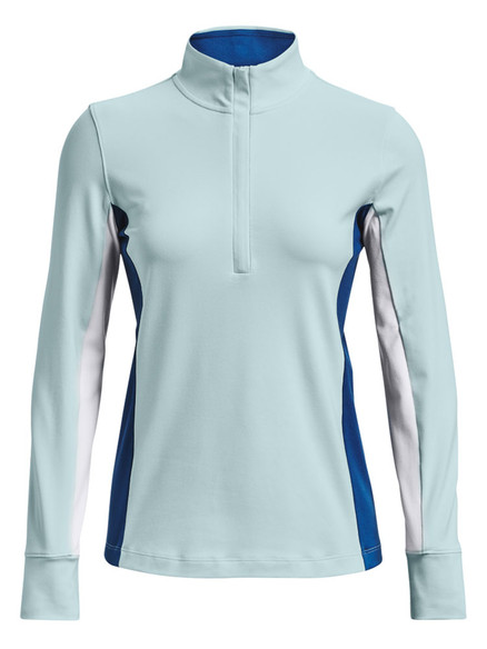 Under Armour Women's Storm Midlayer 1/2 Zip - Fuse Teal/White