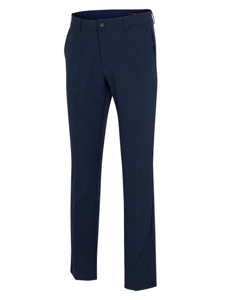 Greg Norman Classic Mini Check Pant - Navy - Mens | GolfBox