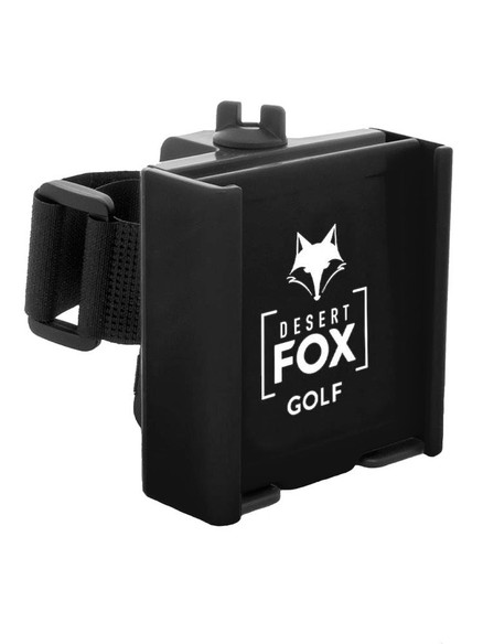 Desert Fox Phone Holder - Black | GolfBox