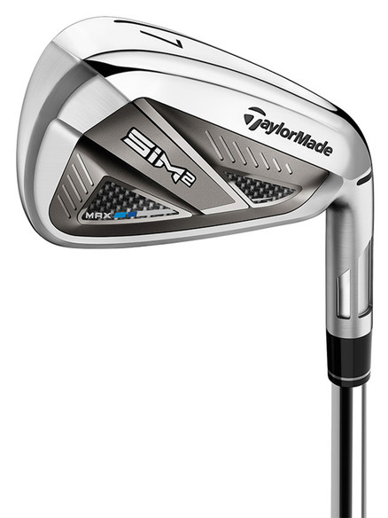 TaylorMade SIM2 Max Irons - Steel Shaft | GolfBox SET-SIM2