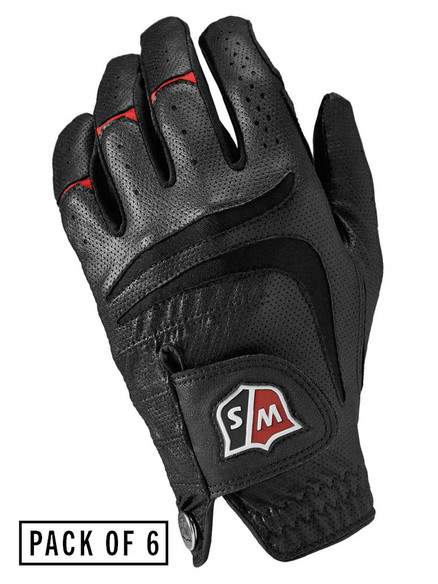 Wilson Staff Grip Plus Golf Glove - 6 Pack | GolfBox