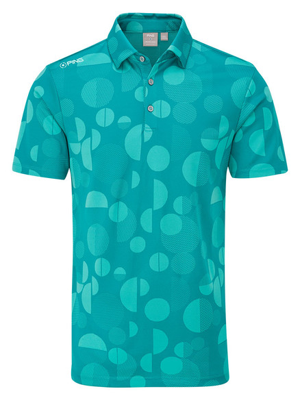 Ping Jay Tailored Fit Polo - Everglade | GolfBox SHIRT-PG3