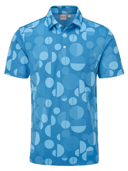 Ping Jay Tailored Fit Polo - Danube | GolfBox SHIRT-PG3