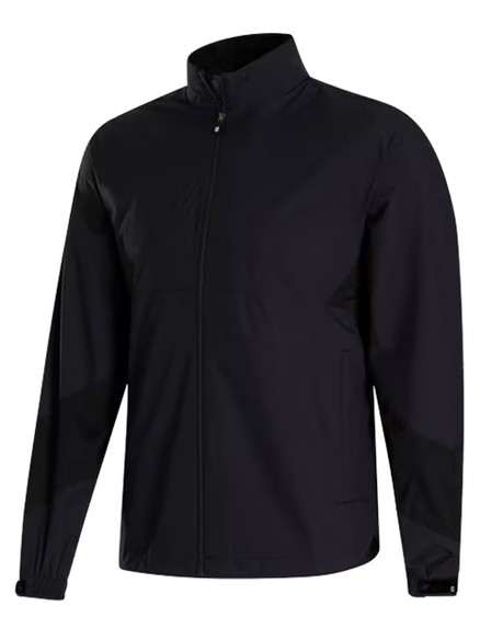 Veste Footjoy Dryjoys Homme Taille L - Coupe-vent Golf Noir, Demi Fermeture éclair